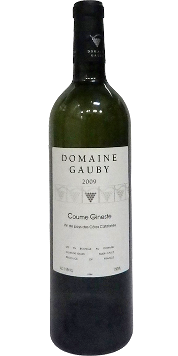 ゴビー / コート・カタラン ブラン クーム・ジネスト 2009