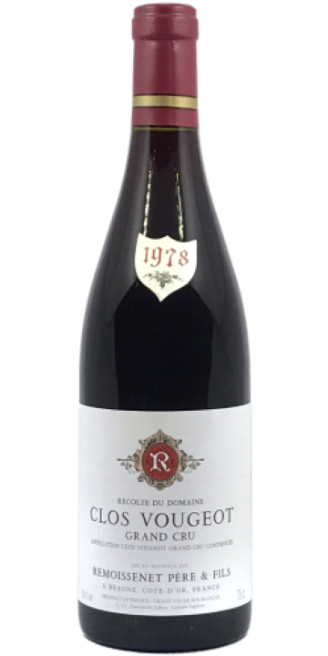 ルモワスネ / クロ・ヴージョ グラン・クリュ 1978