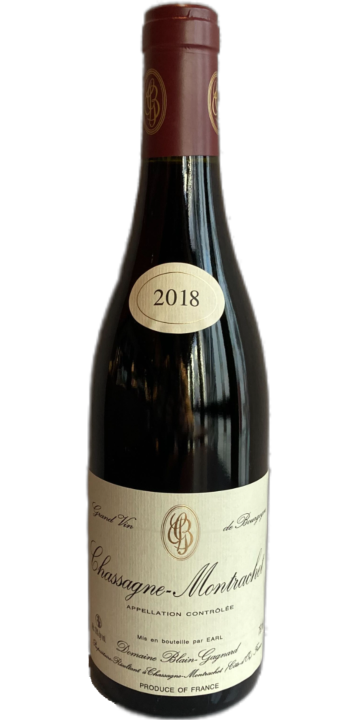 ブラン・ガニャール / シャサーニュ・モンラッシェ ルージュ 2018