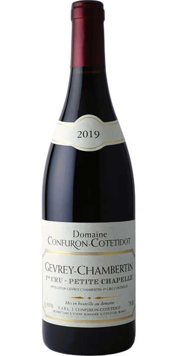 コンフュロン・コトティド / ジュヴレ・シャンベルタン プルミエ・クリュ プティット・シャペル 2019