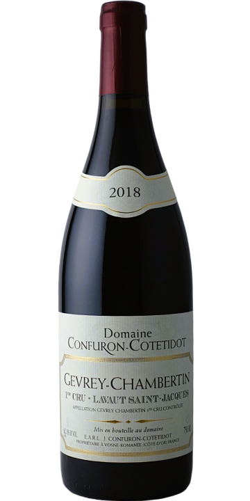 コンフュロン・コトティド / ジュヴレ・シャンベルタン プルミエ・クリュ ラヴォー・サン・ジャック 2018
