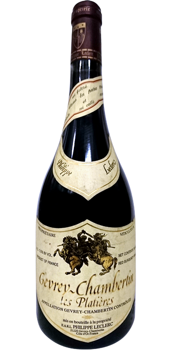 フィリップ・ルクレール / ジュヴレ・シャンベルタン レ・プラティエール 2019