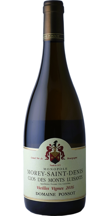ポンソ / モレ・サン・ドニ プルミエ・クリュ クロ・デ・モン・リュイザン モノポール ヴィエイユ・ヴィーニュ 2016