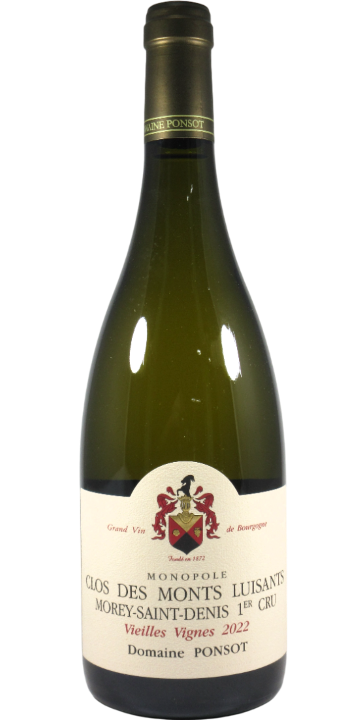 ポンソ / モレ・サン・ドニ プルミエ・クリュ クロ・デ・モン・リュイザン モノポール ヴィエイユ・ヴィーニュ 2022