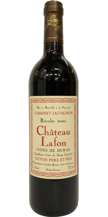シャトー・ラフォン / コート・ド・デュラス カベルネ・ソーヴィニヨン 2001
