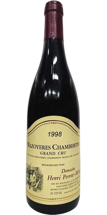 ペロ・ミノ / マゾワイエール・シャンベルタン グラン・クリュ ヴィエイユ・ヴィーニュ 1998