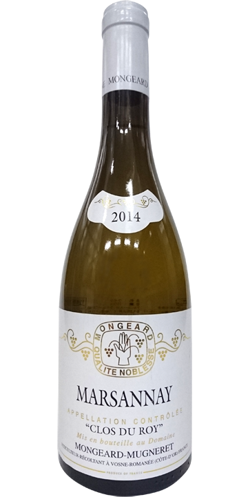 モンジャール・ミュニュレ / マルサネ ブラン クロ・デュ・ロワ 2014
