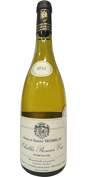 シモン・トランブレイ / シャブリ プルミエ・クリュ フルショーム 2010