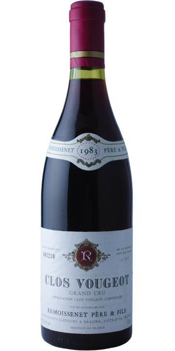 ルモワスネ / クロ・ヴージョ グラン・クリュ 1983