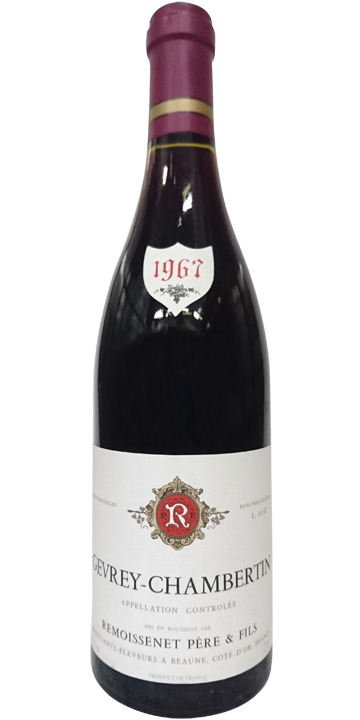 ルモワスネ / ジュヴレ・シャンベルタン 720ml 1967