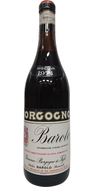 ボルゴーニョ / バローロ リゼルヴァ 1971