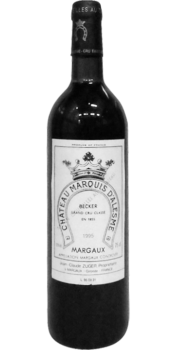 シャトー・マルキ・ダレーム・ベッカー 1995