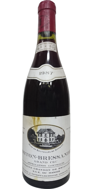 シャンドン・ド・ブリアイユ / コルトン レ・ブレッサンド グラン・クリュ 1987