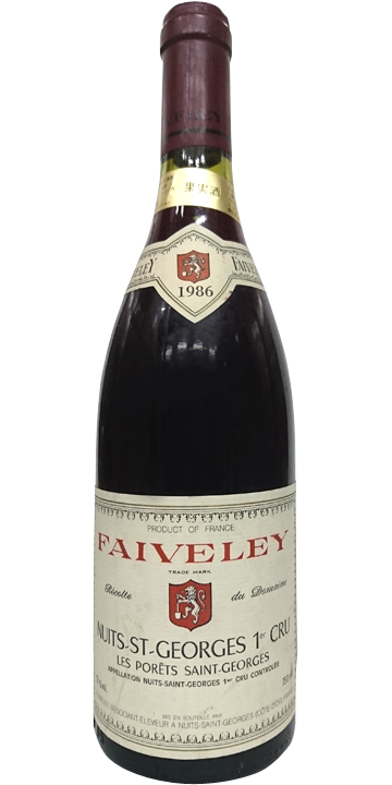 フェヴレ / ニュイ・サン・ジョルジュ プルミエ・クリュ レ・ポレ・サン・ジョルジュ 1986