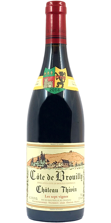 シャトー・ティヴァン / コート・ド・ブルイィ レ・セット・ヴィーニュ 2014