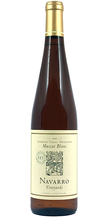 ナヴァロ / ミュスカ・ブラン アンダーソン・ヴァレー 2012