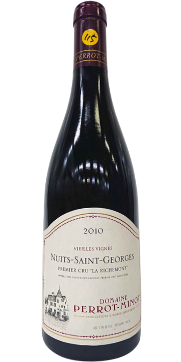 ペロ・ミノ / ニュイ・サン・ジョルジュ プルミエ・クリュ ラ・リシュモーヌ ヴィエイユ・ヴィーニュ 2010
