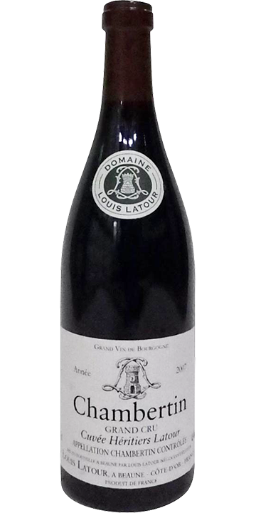 ルイ・ラトゥール / シャンベルタン グラン・クリュ キュヴェ・エリティエ・ラトゥール 2007