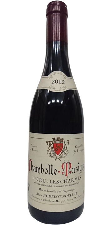 アラン・ユドロ・ノエラ / シャンボール・ミュジニー プルミエ・クリュ レ・シャルム 2012