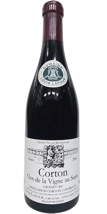 ルイ・ラトゥール / コルトン クロ・ド・ラ・ヴィーニュ・オー・サン グラン・クリュ 2006