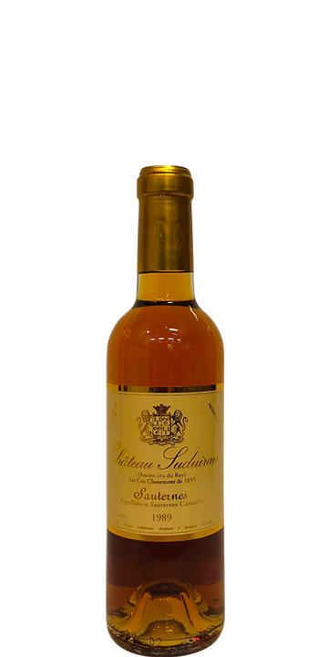 シャトー・スデュイロー 375ml 1989