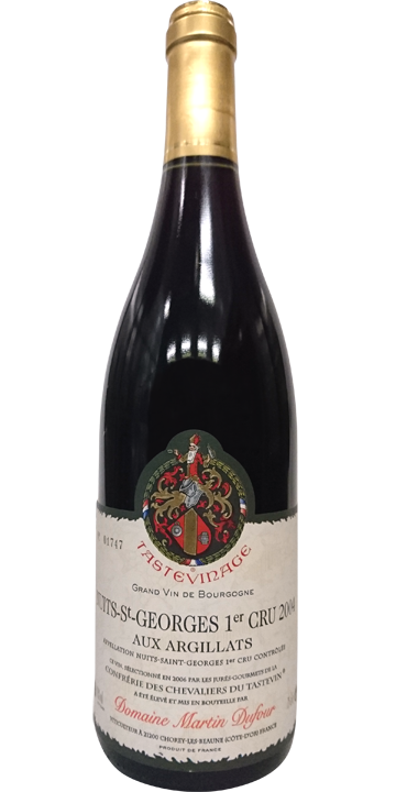 マルタン・デュフール / ニュイ・サン・ジョルジュ プルミエ・クリュ オーザルジラ 2004