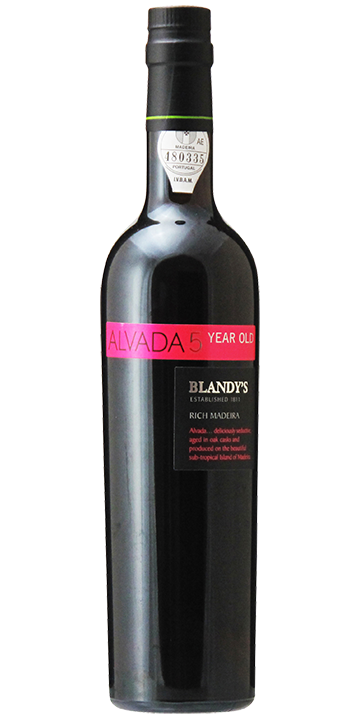 ブランディーズ / マデイラ アルヴァダ ファイブ・イヤーズ・オールド 500ml N.V.