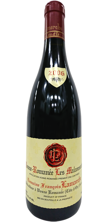 フランソワ・ラマルシュ / ヴォーヌ・ロマネ プルミエ・クリュ レ・マルコンソール 2006