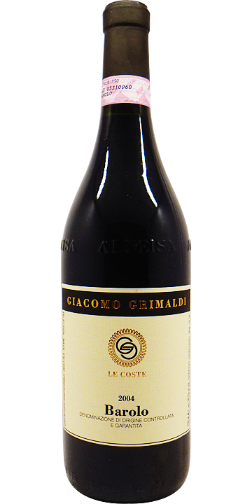 ジャコモ・グリマルディ / バローロ レ・コステ 2004