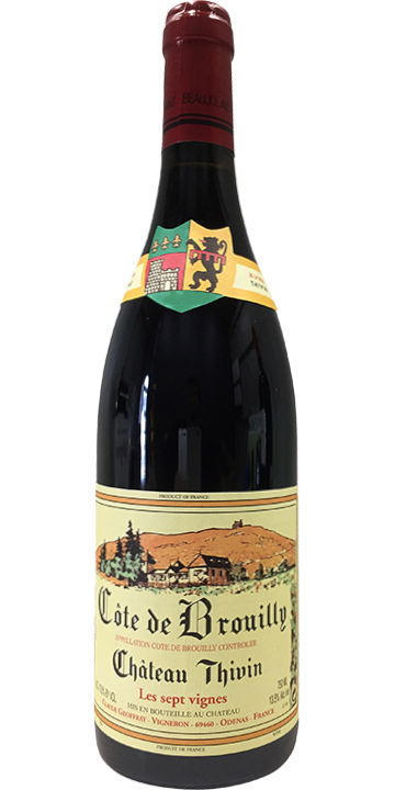 シャトー・ティヴァン / コート・ド・ブルイィ レ・セット・ヴィーニュ 2016