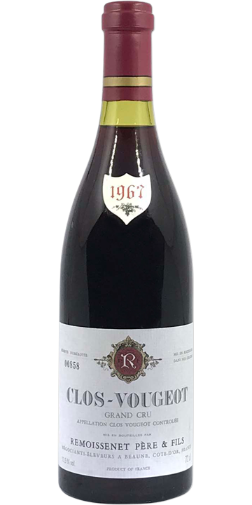 ルモワスネ / クロ・ヴージョ グラン・クリュ 720ml 1967