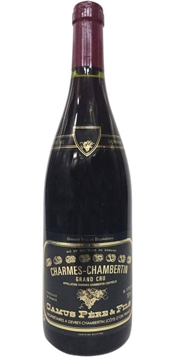 カミュ / シャルム・シャンベルタン グラン・クリュ 2012