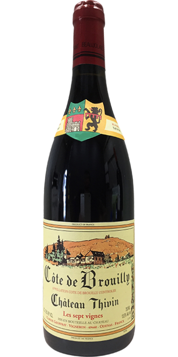 シャトー・ティヴァン / コート・ド・ブルイィ レ・セット・ヴィーニュ 2019