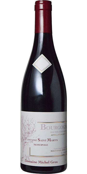 ミッシェル・グロ / オート・コート・ド・ニュイ ルージュ フォンティーヌ・サン・マルタン 2016