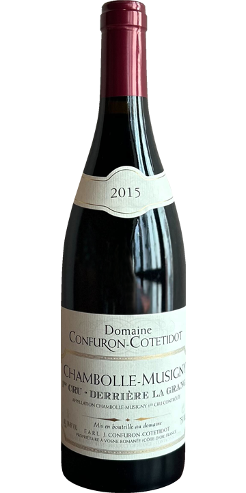 コンフュロン・コトティド / シャンボール・ミュジニー プルミエ・クリュ デリエール・ラ・グランジュ 2015