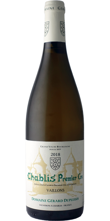 ジェラー・デュプレシ / シャブリ プルミエ・クリュ ヴァイヨン 2018