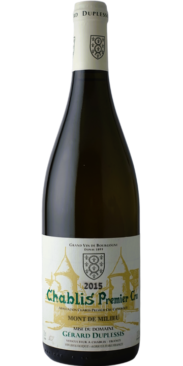 ジェラー・デュプレシ / シャブリ プルミエ・クリュ モン・ド・ミリュ 2015