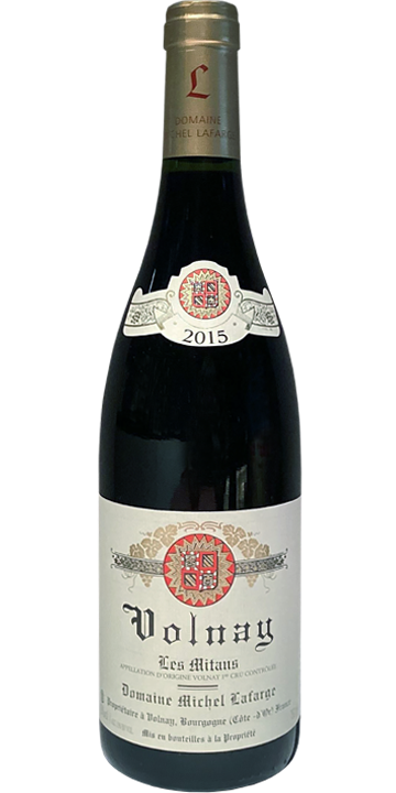 ミッシェル・ラファルジュ / ヴォルネイ プルミエ・クリュ レ・ミタン 2015