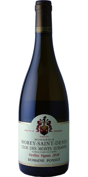 ポンソ / モレ・サン・ドニ プルミエ・クリュ クロ・デ・モン・リュイザン モノポール ヴィエイユ・ヴィーニュ 2018