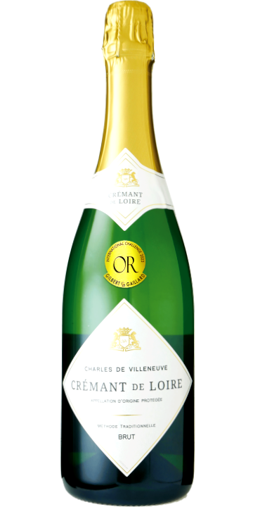 アリアンス・ロワール / シャルル・ド・ヴィルヌーヴ クレマン・ド・ロワール ブリュット N.V.