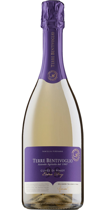 カンティネ・ピローヴァノ / テッレ・ベンティヴォーリオ キュヴェ・ディ・ピノ スプマンテ エクストラ・ドライ N.V.
