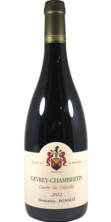 ポンソ / ジュヴレ・シャンベルタン キュヴェ ド・ラベイユ 2022