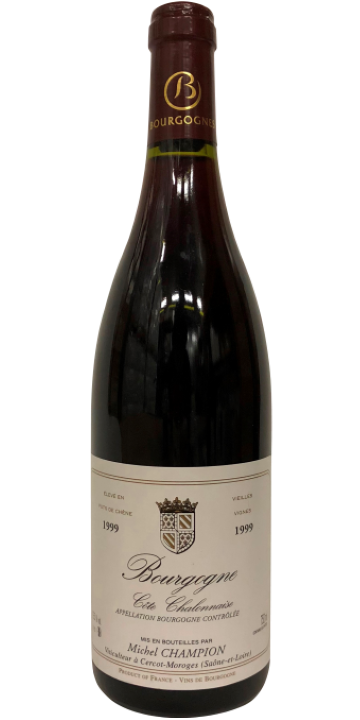 ミッシェル・シャンピオン / ブルゴーニュ コート・シャロネーゼ ルージュ 1999