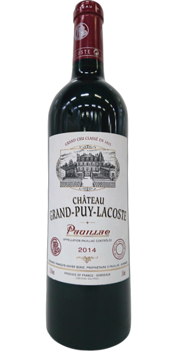 シャトー・グラン・ピュイ・ラコスト 2014