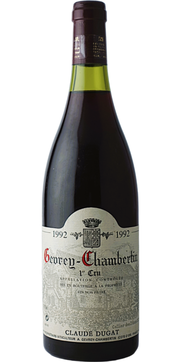 クロード・デュガ / ジュヴレ・シャンベルタン プルミエ・クリュ 1992