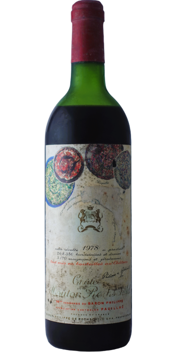 シャトー・ムートン・ロートシルト 1978