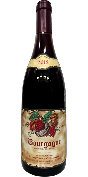 クリストフ・シュヴォー / ブルゴーニュ ルージュ 2012