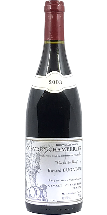 ベルナール・デュガ・ピィ / ジュヴレ・シャンベルタン クール・デ・ロワ 2003