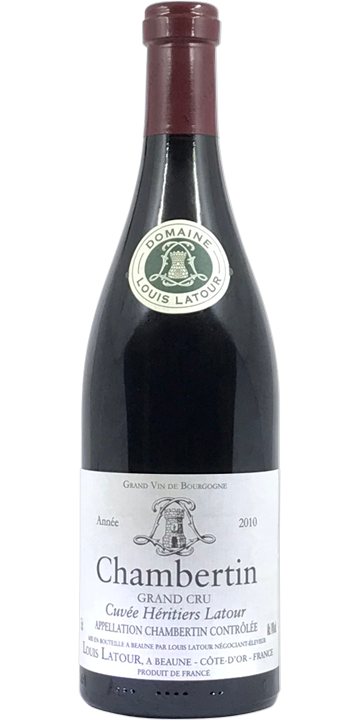 ルイ・ラトゥール / シャンベルタン グラン・クリュ キュヴェ・エリティエ・ラトゥール 2010