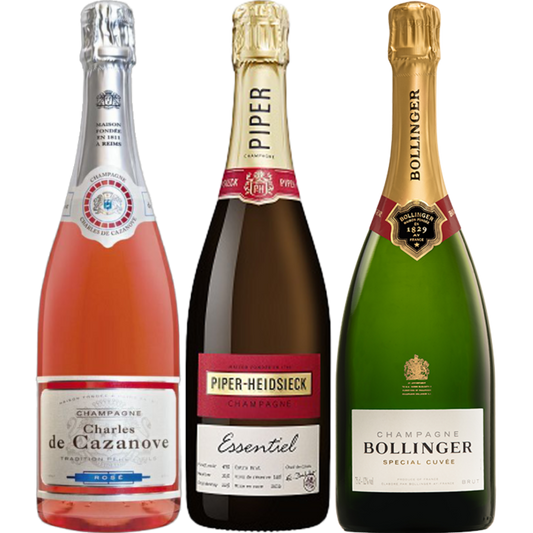 【10月限定大特価】名門シャンパーニュ飲み比べセット Set5